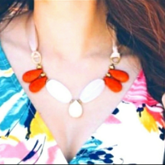 NEW HANDMADE OPAL AND DYED TURQUOISE NECKLACE - Picture 2 of 3